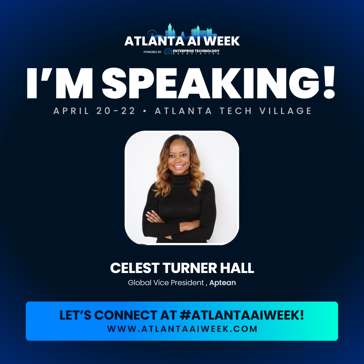 Celest Turner Hall — Atlanta AI Week 2026 featured speaker